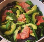 Grapefruit Avocado Salad