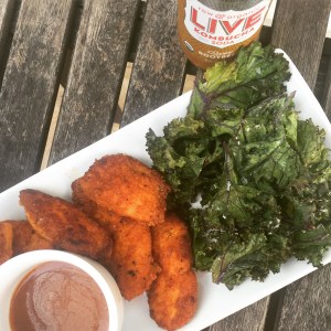 Fried Chicken & Kale
